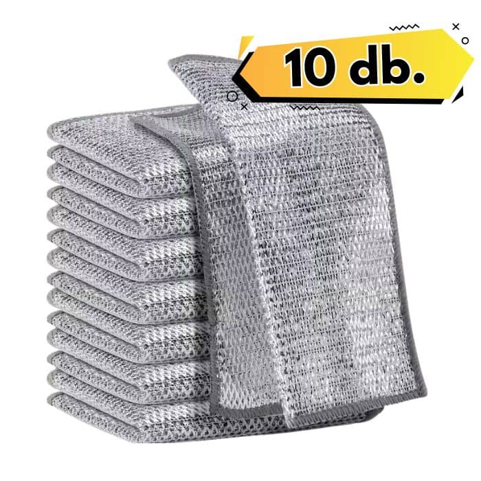 10 darabos csiszolóruha-készlet